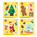 LEGO Holiday Sticker 4 style Assortment (48pc, 12/Style)