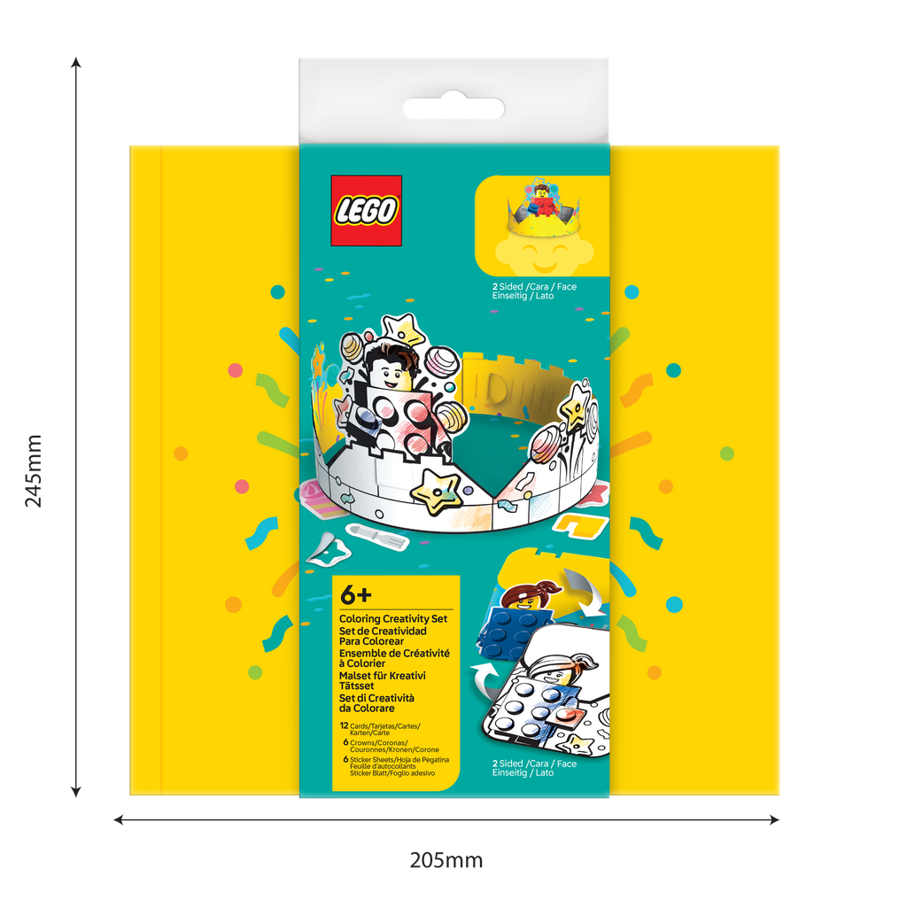 LEGO Coloring Creativity Set Birthday