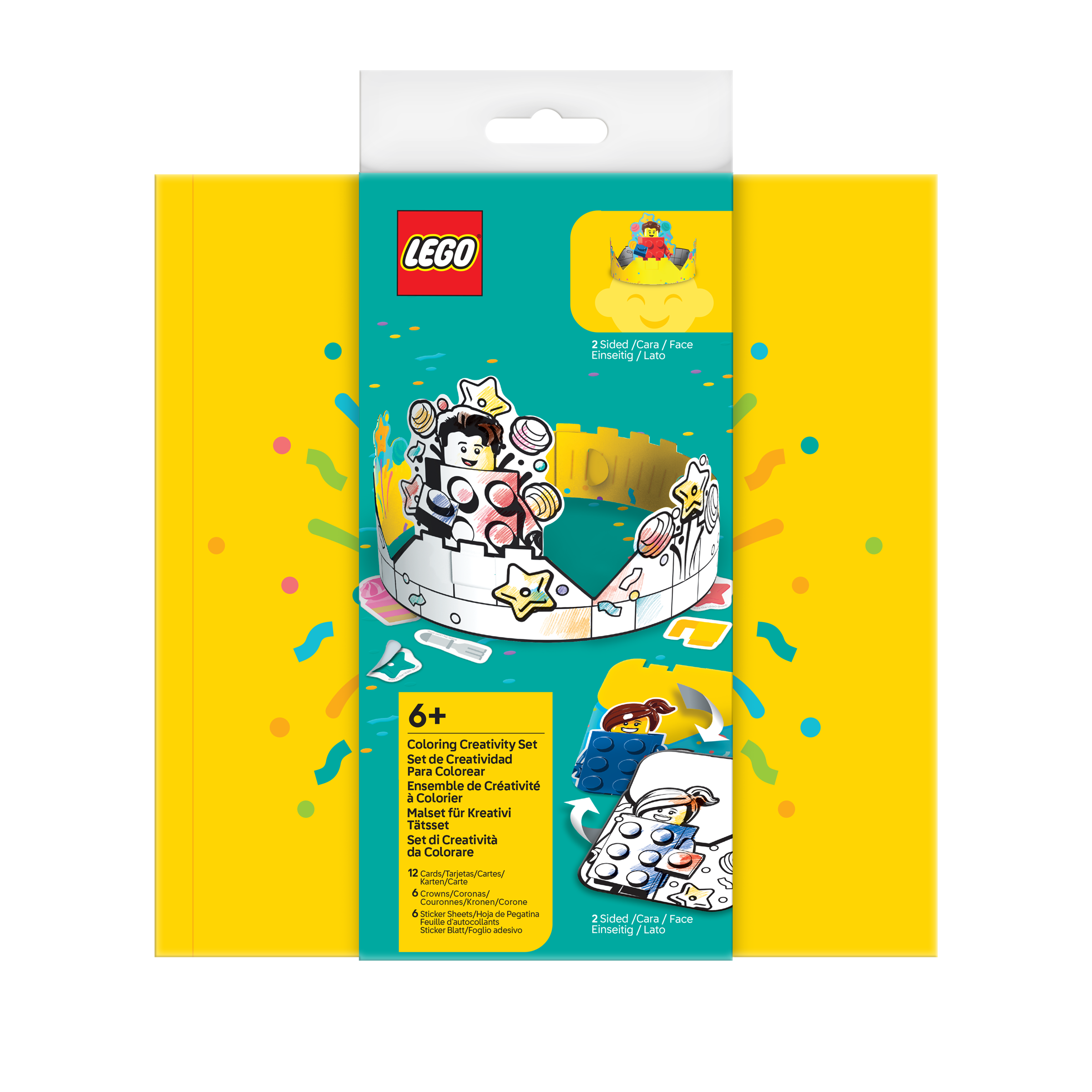 LEGO Coloring Creativity Set Birthday