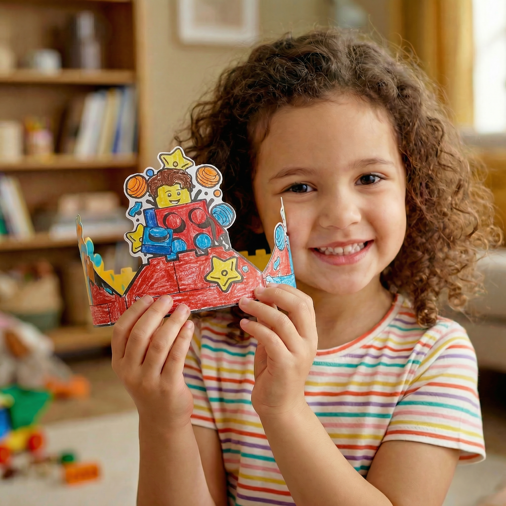 LEGO Coloring Creativity Set Birthday
