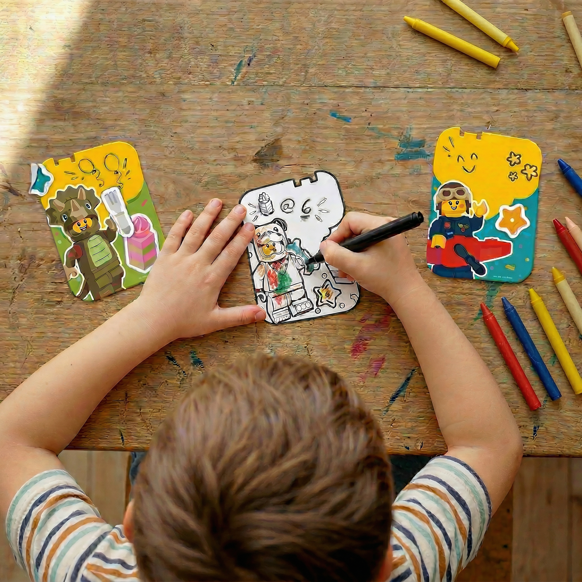 LEGO Coloring Creativity Set Birthday