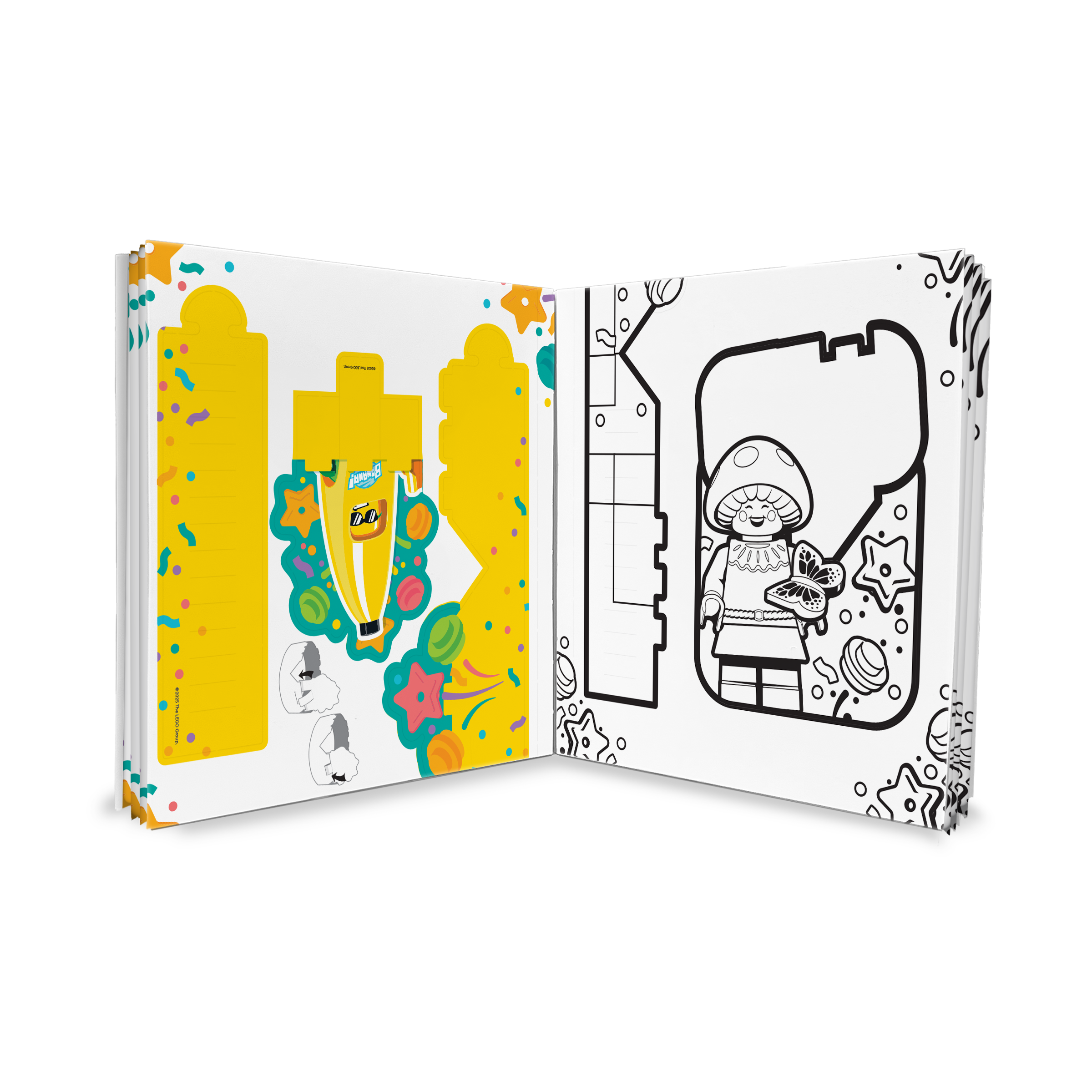LEGO Coloring Creativity Set Birthday