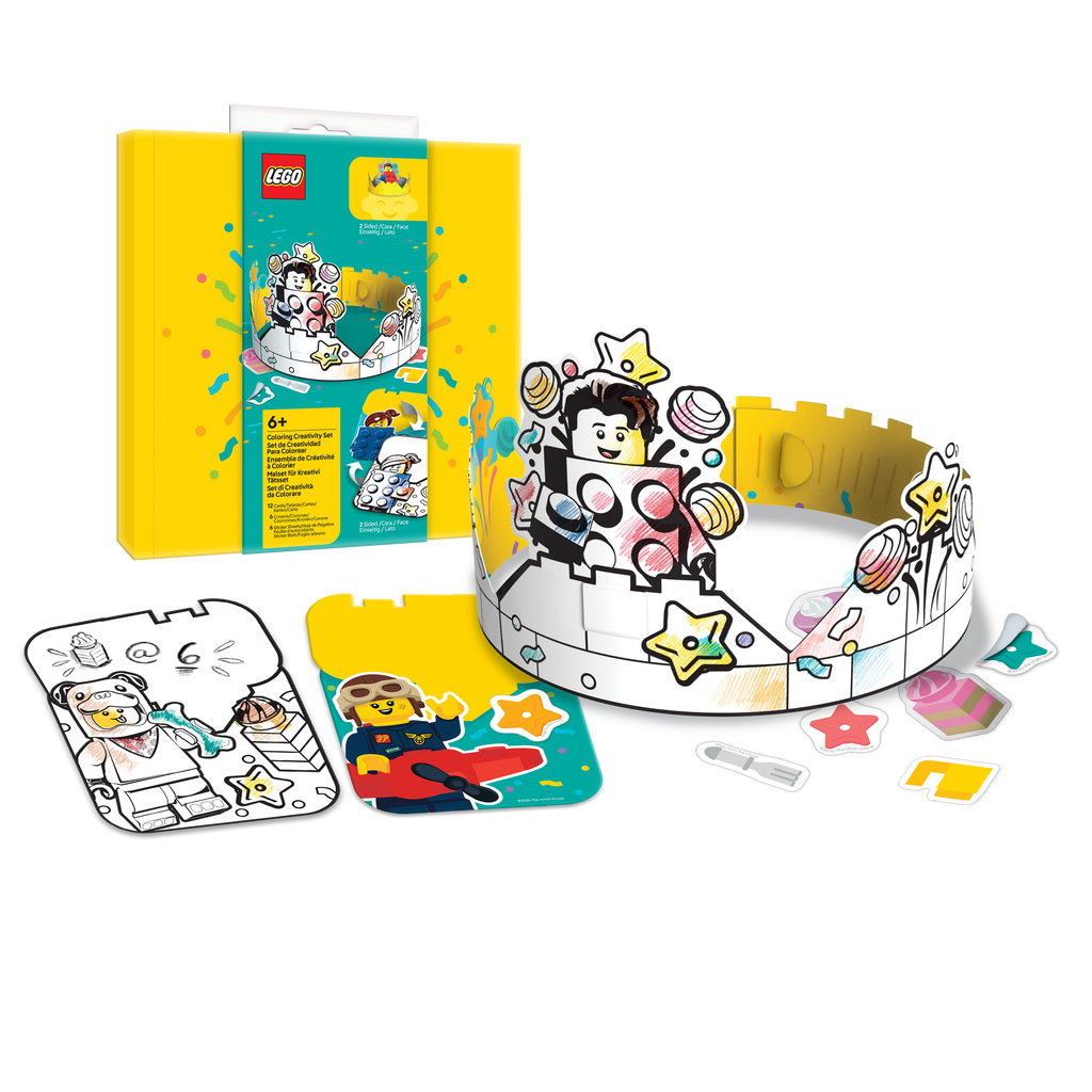 LEGO Coloring Creativity Set Birthday