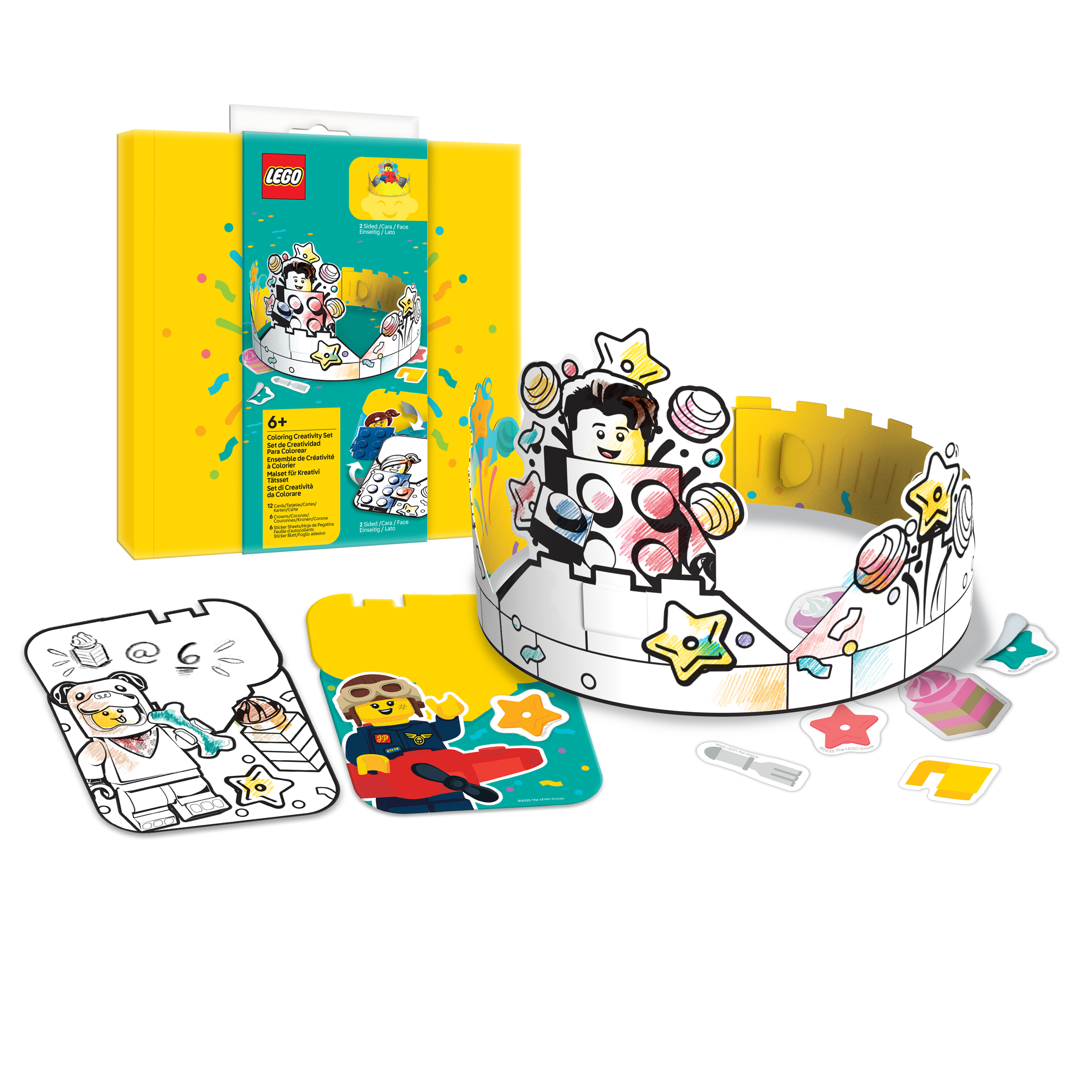 LEGO Coloring Creativity Set Birthday