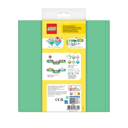 LEGO Botanicals Coloring Creativity Set Wildflowers