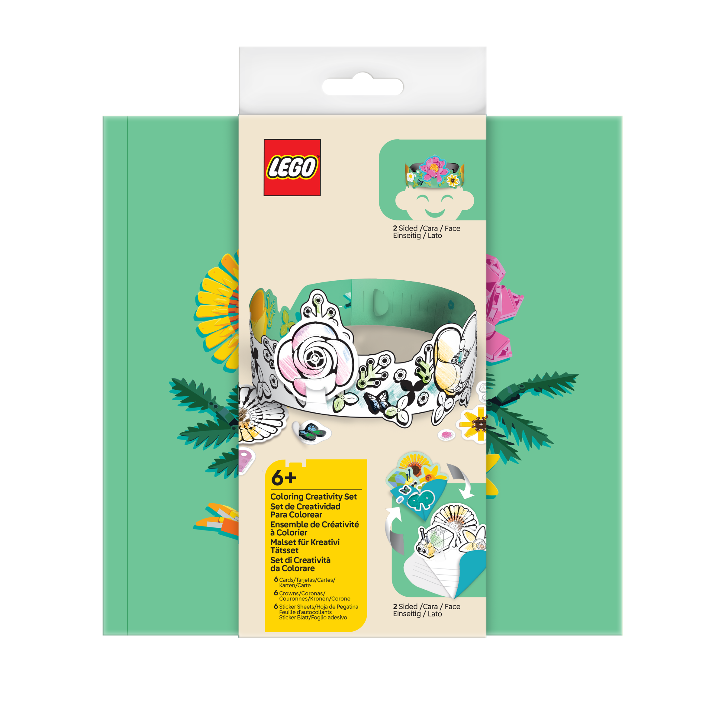 LEGO Botanicals Coloring Creativity Set Wildflowers