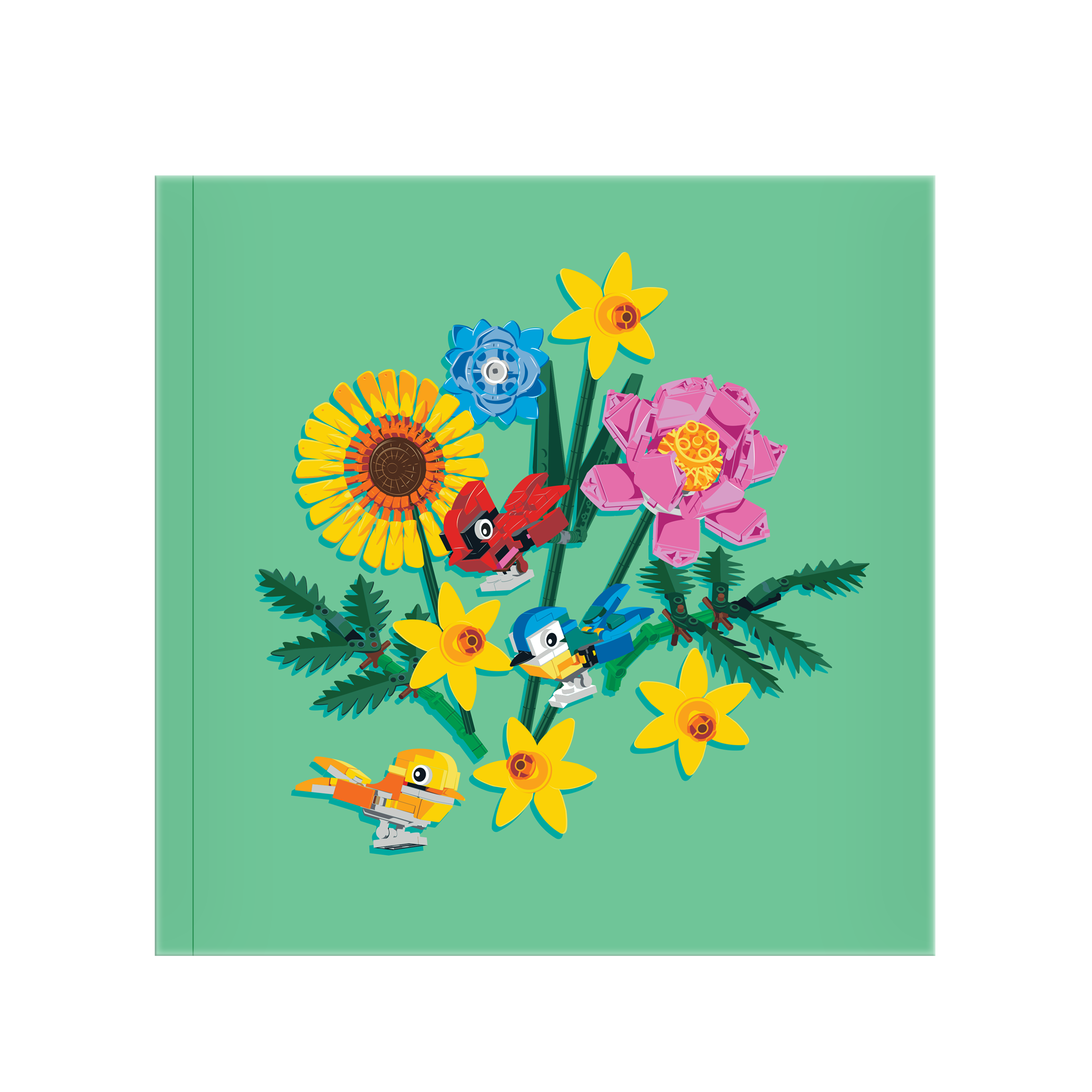 LEGO Botanicals Coloring Creativity Set Wildflowers