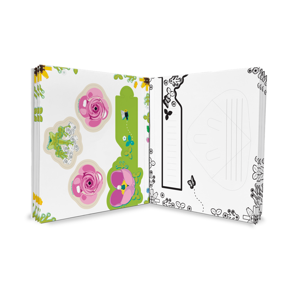 LEGO Botanicals Coloring Creativity Set Wildflowers