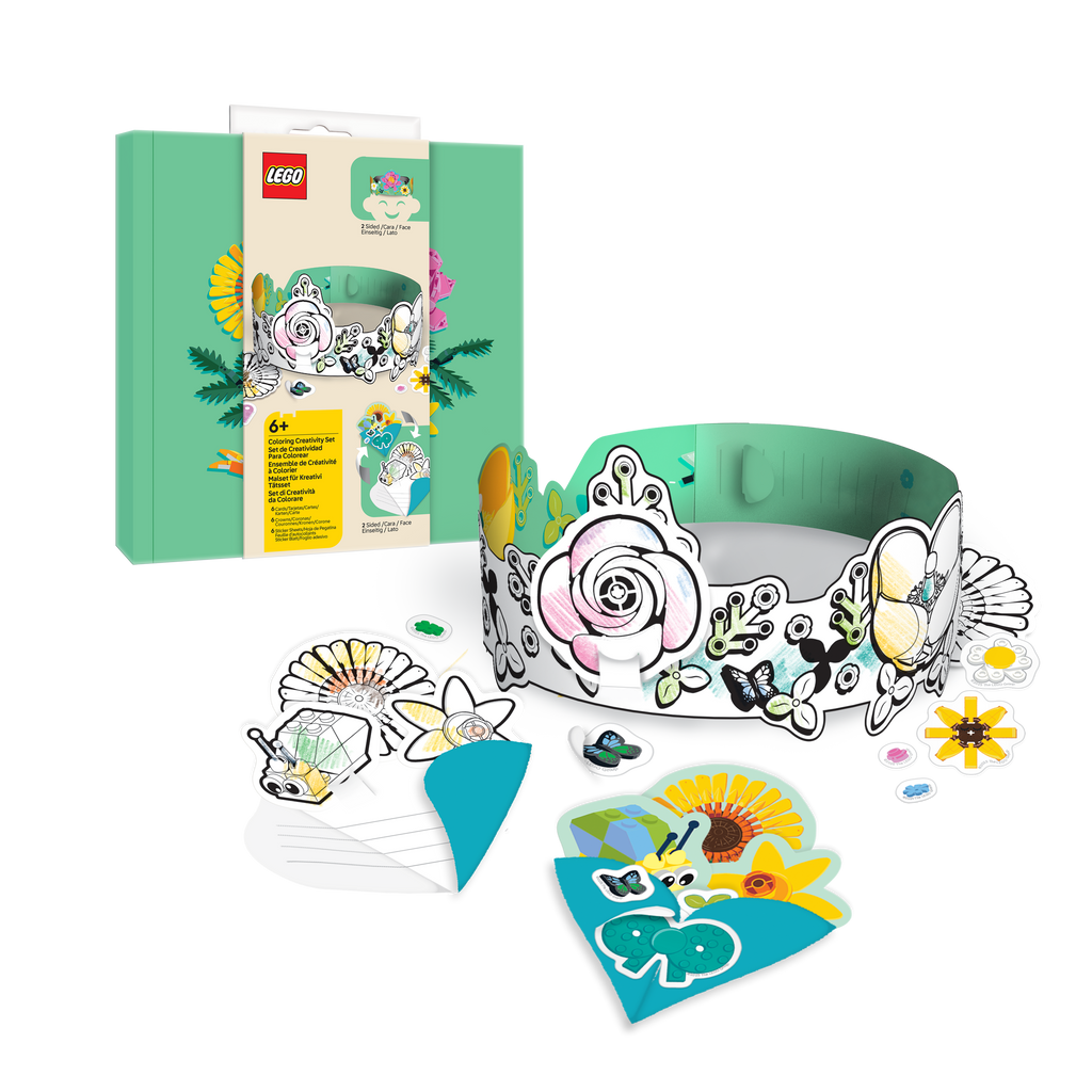LEGO Botanicals Coloring Creativity Set Wildflowers