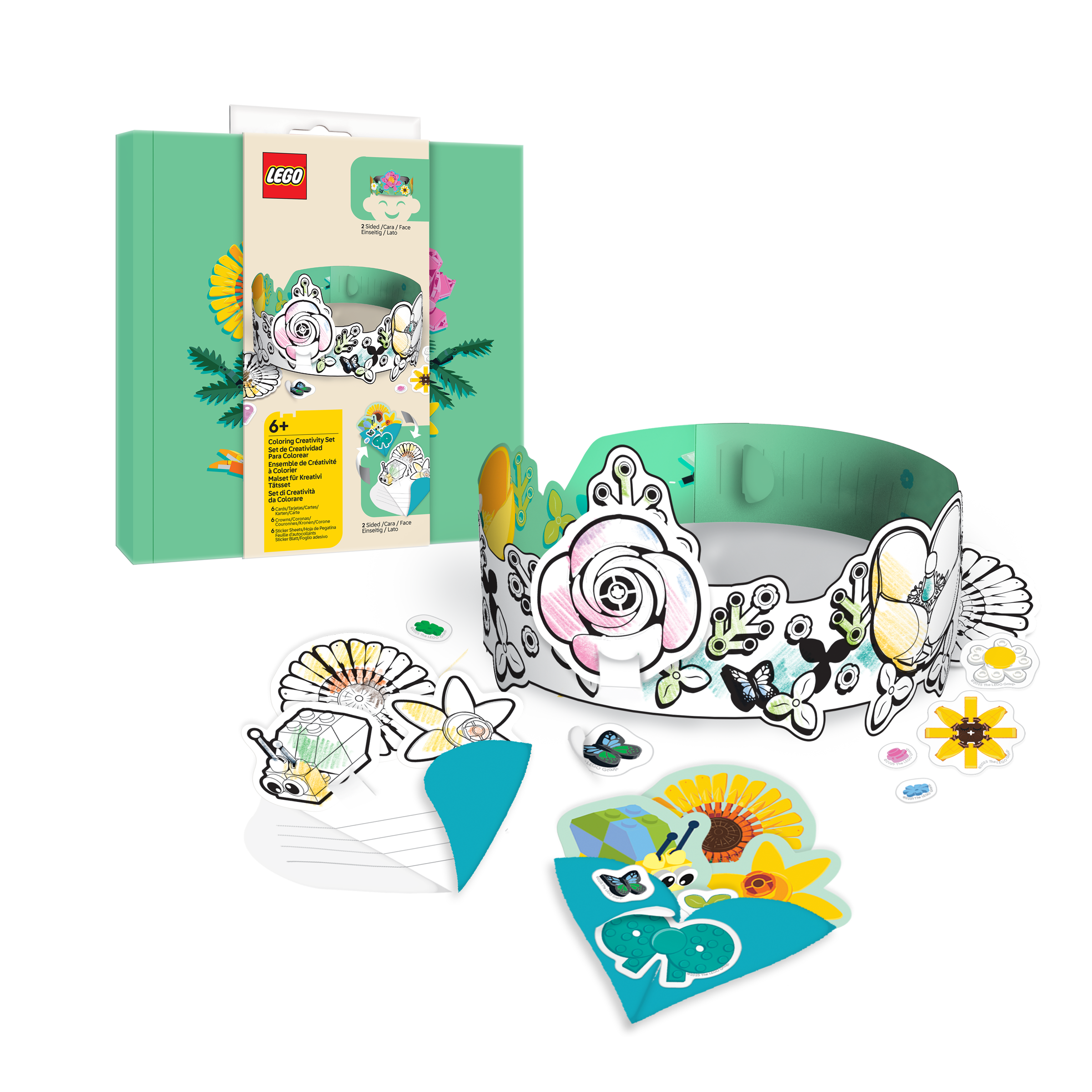 LEGO Botanicals Coloring Creativity Set Wildflowers