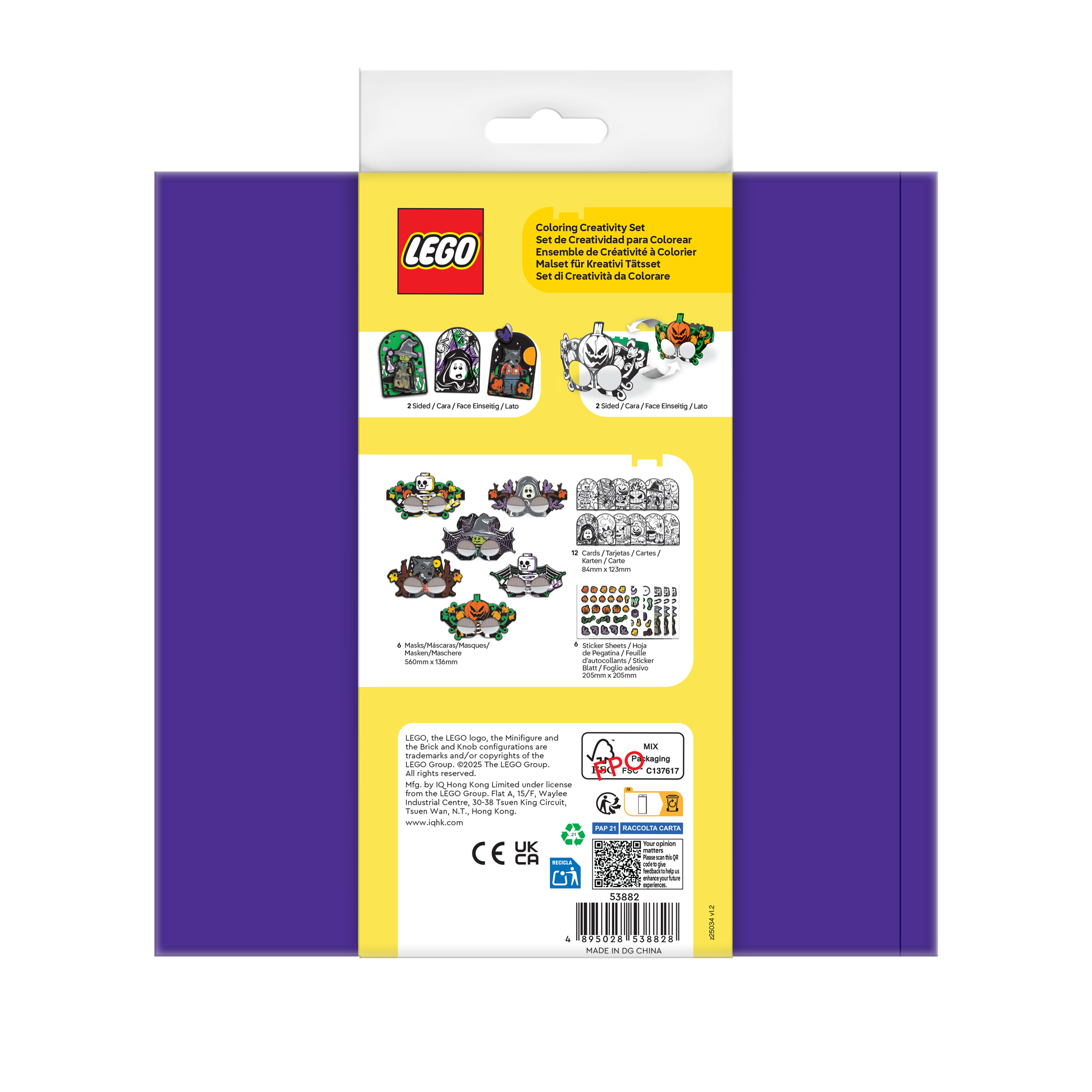 LEGO Coloring Creativity Set Halloween