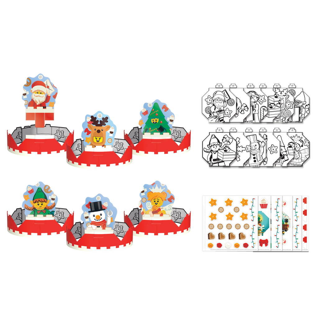 LEGO Coloring Creativity Set Holiday