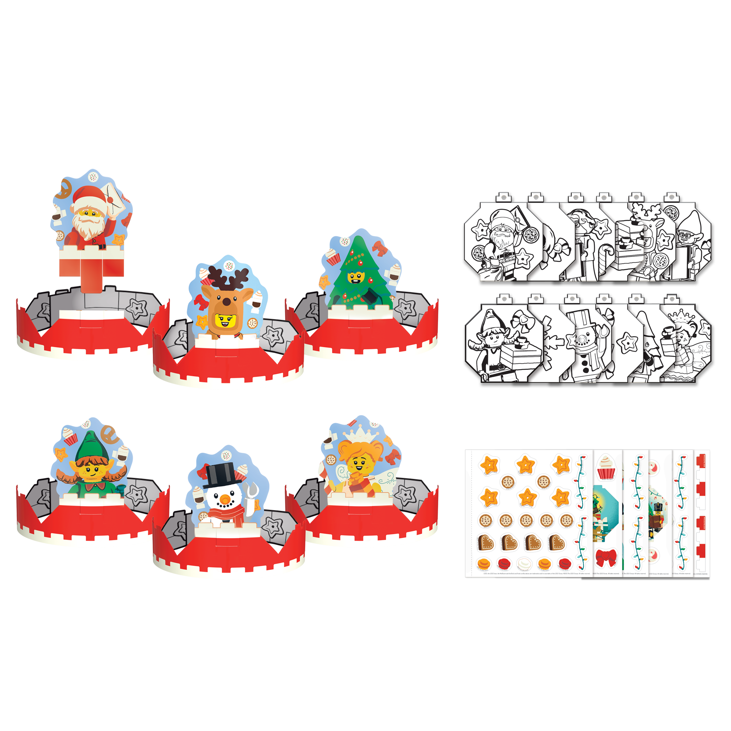 LEGO Coloring Creativity Set Holiday