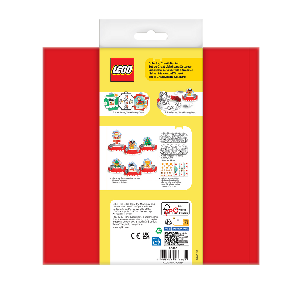LEGO Coloring Creativity Set Holiday