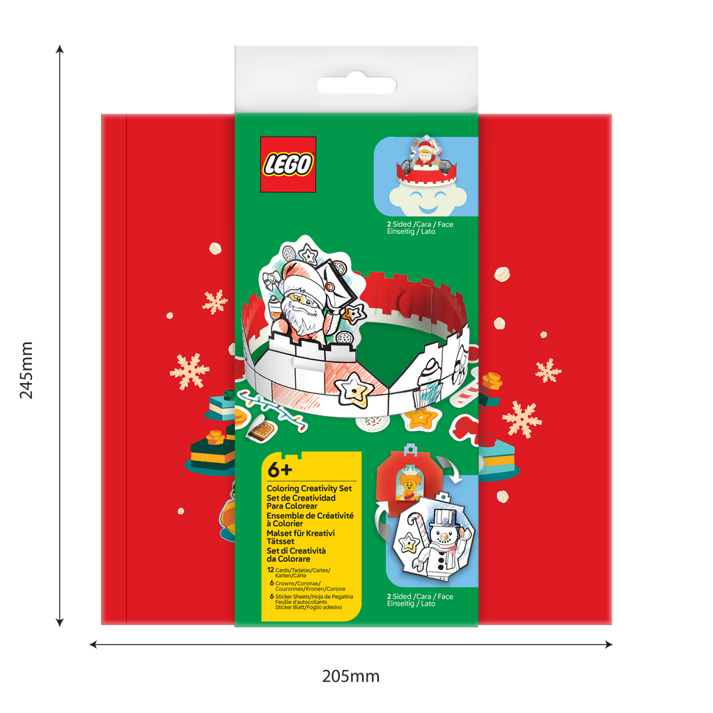 LEGO Coloring Creativity Set Holiday