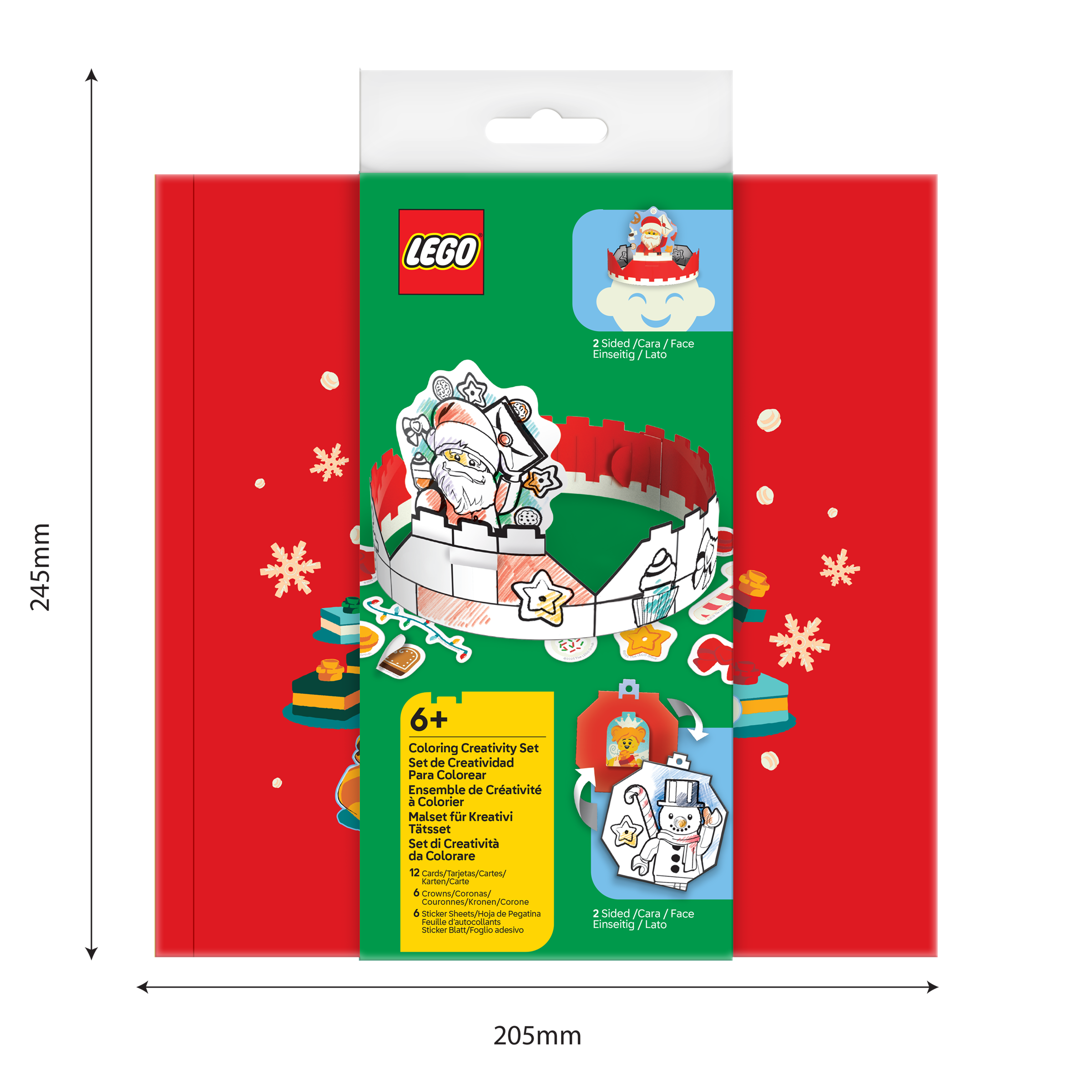 LEGO Coloring Creativity Set Holiday