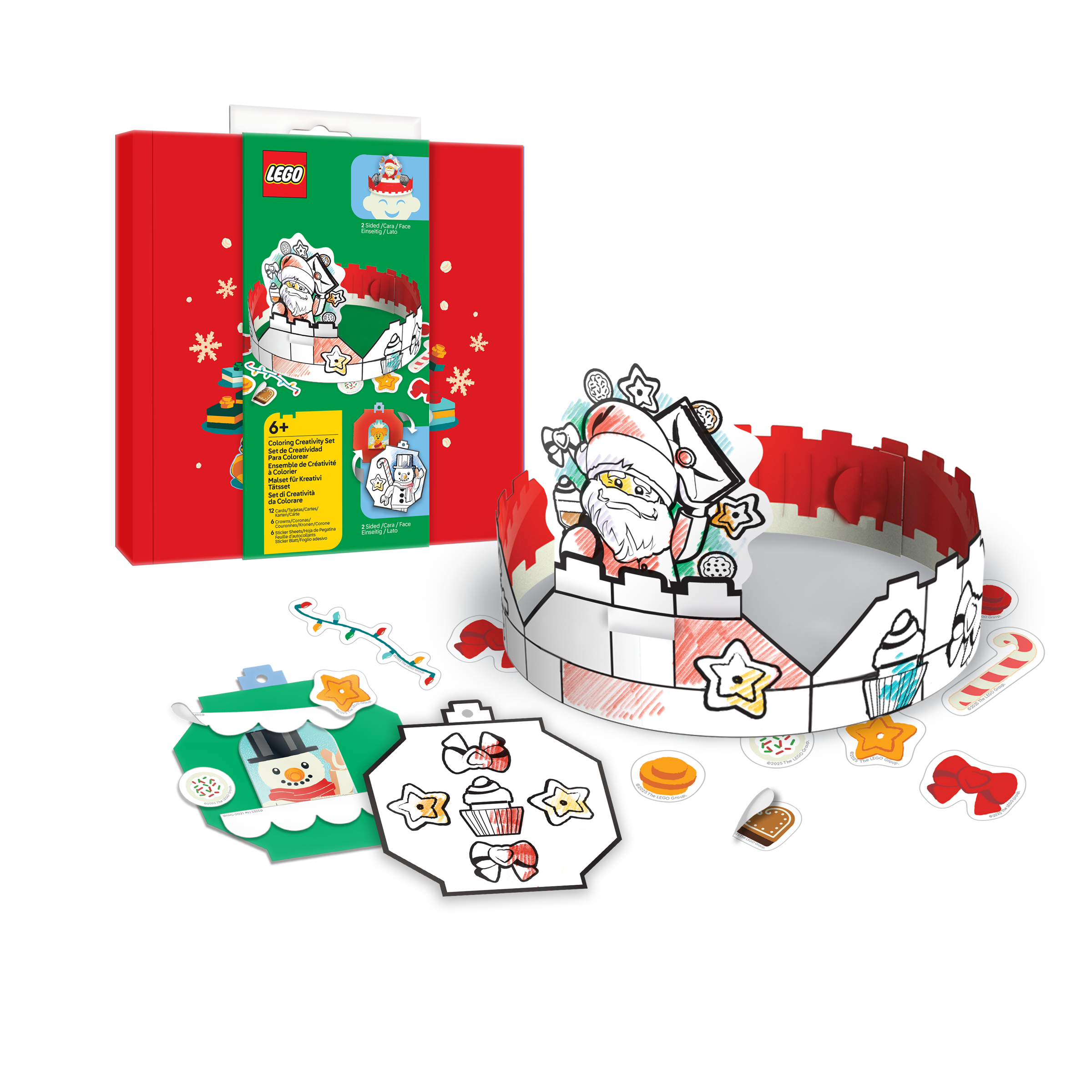 LEGO Coloring Creativity Set Holiday