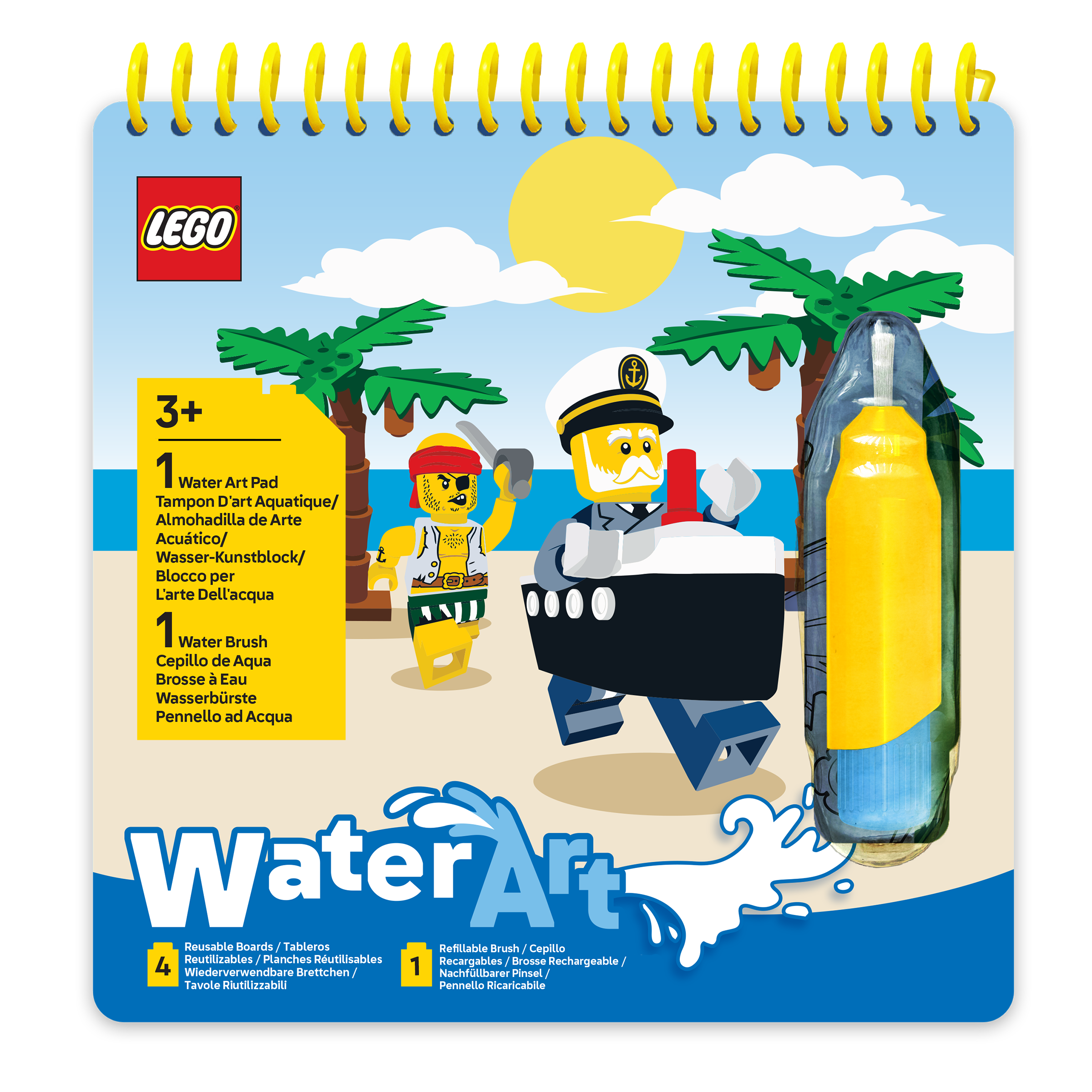 LEGO Minifigures Water Art Pad