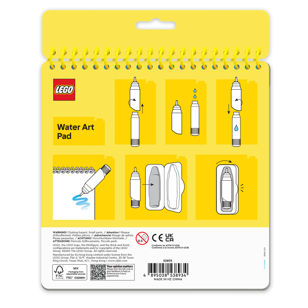 LEGO Minifigures Water Art Pad