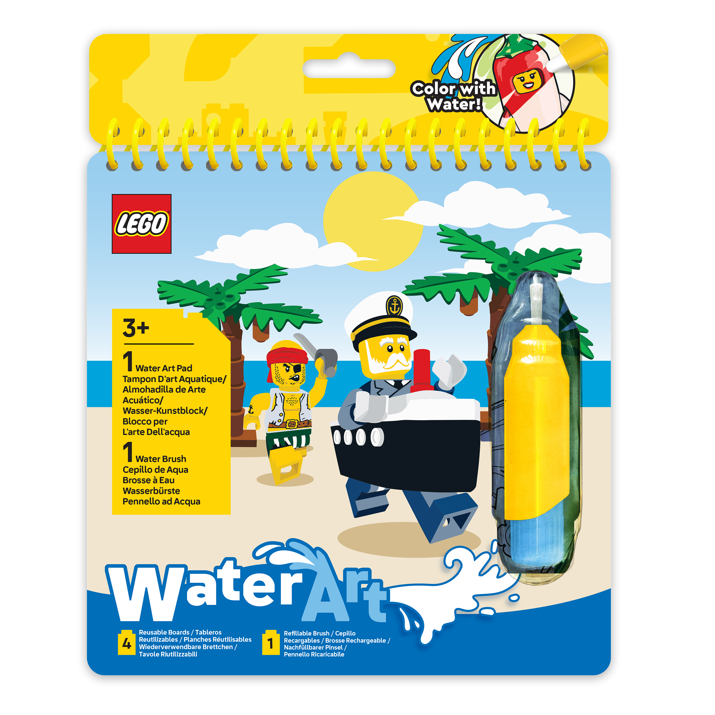 LEGO Minifigures Water Art Pad