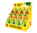 LEGO® Minifigures™ Keychain Light CDU – 16 Piece Farmers Market Assortment