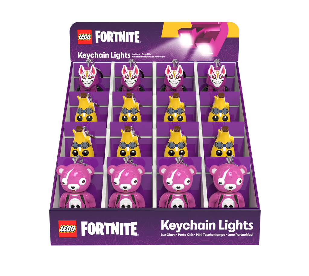 LEGO FORTNITE Keychain Light 16ct CDU