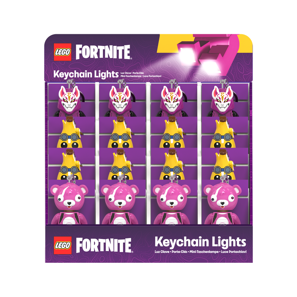 LEGO FORTNITE Keychain Light 16ct CDU