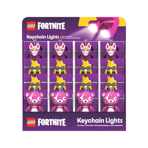 LEGO FORTNITE Keychain Light 16ct CDU