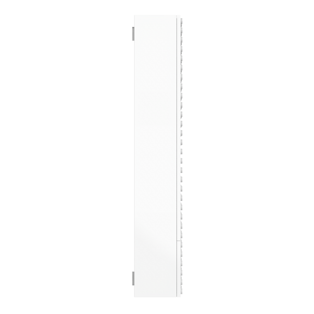 LEGO Time by IQHK MOC Wall Clock 6x24 White