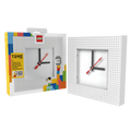 LEGO Time by IQHK MOC Wall Clock 6x24 White