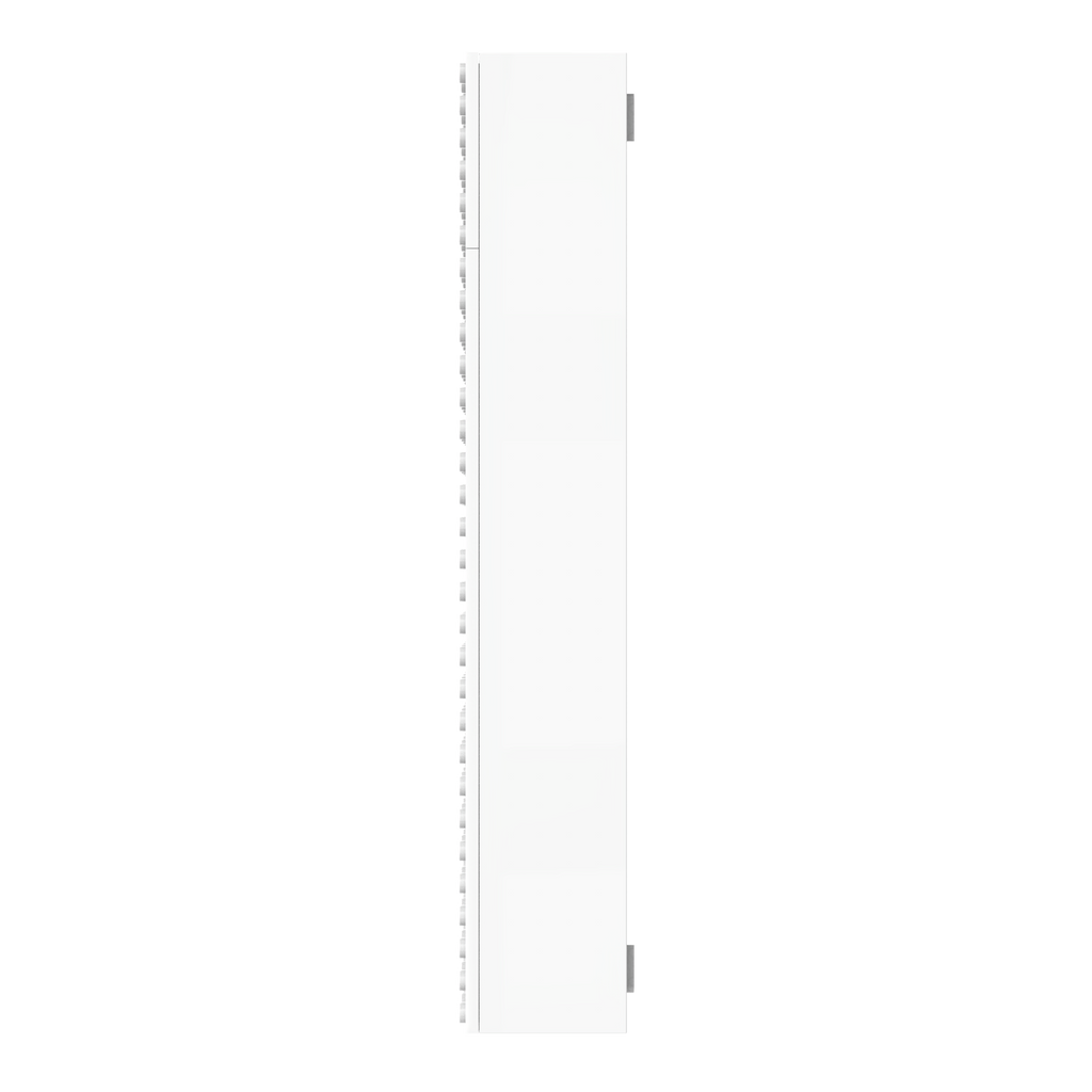LEGO Time by IQHK MOC Wall Clock 6x24 White