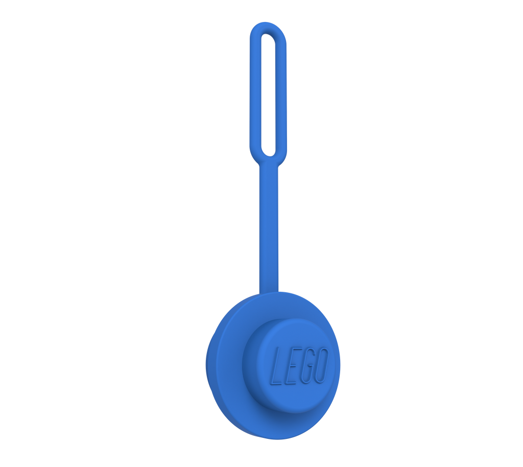 LEGO AirTag Holder 1x1 Round Blue