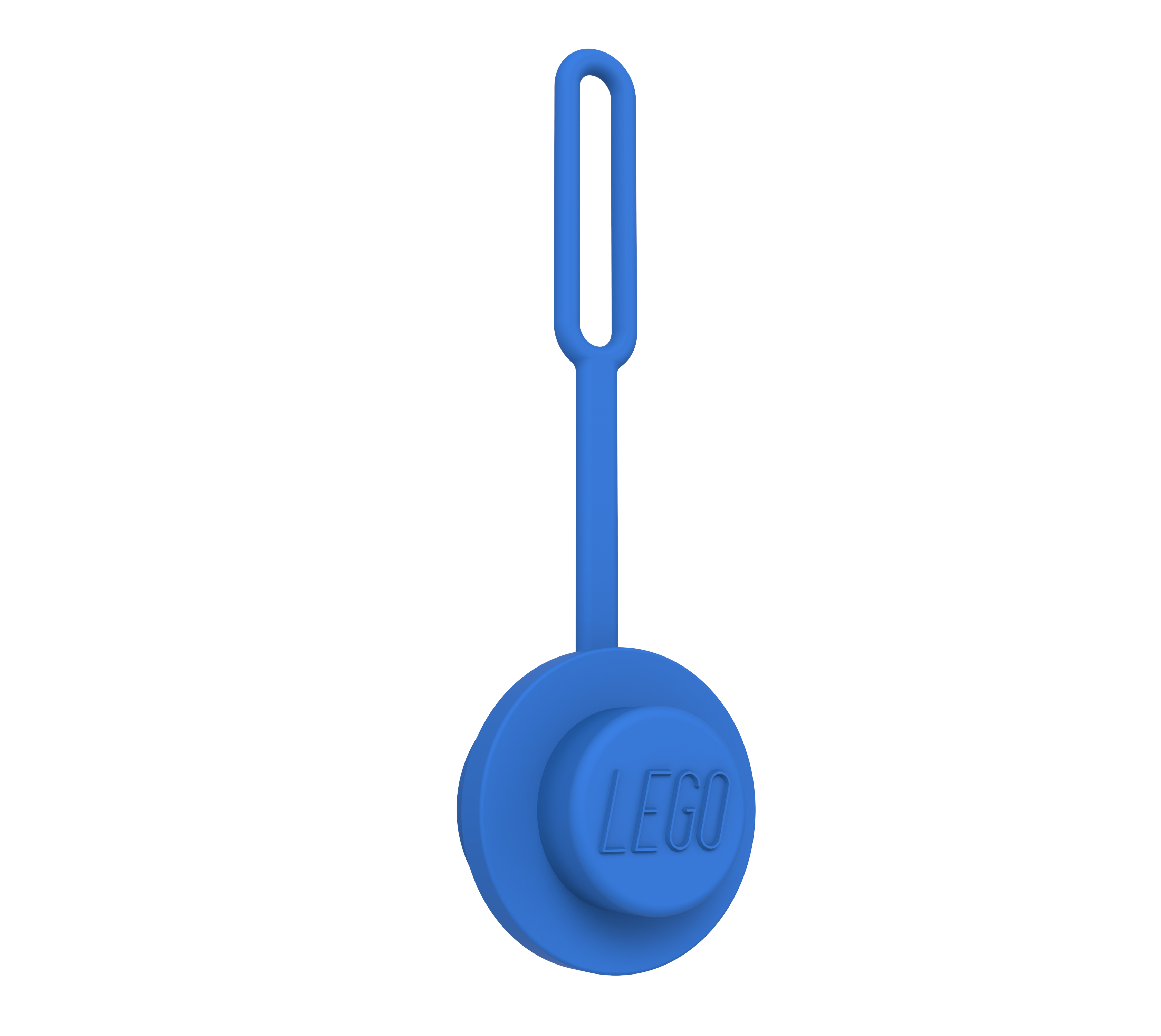 LEGO AirTag Holder 1x1 Round Blue