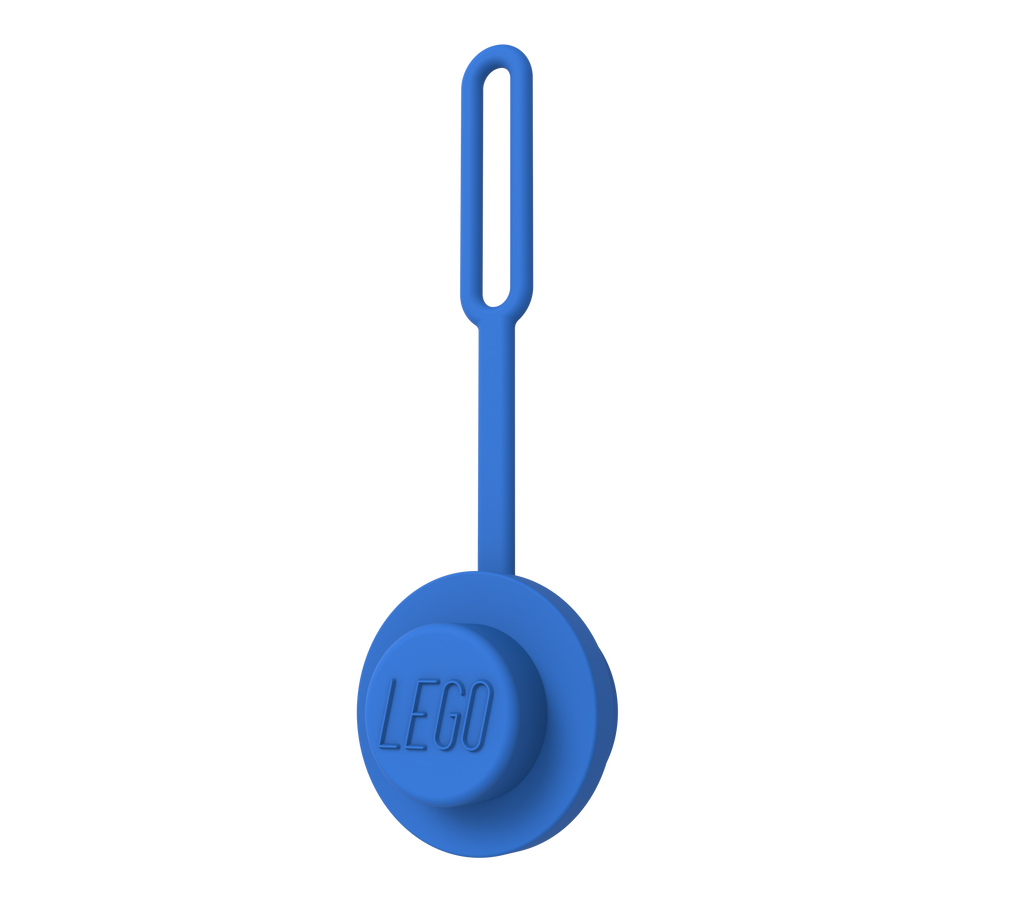 LEGO AirTag Holder 1x1 Round Blue