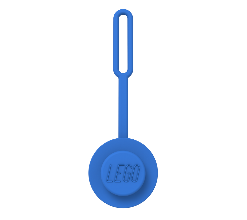 LEGO AirTag Holder 1x1 Round Blue