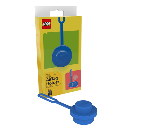 LEGO AirTag Holder 1x1 Round Blue