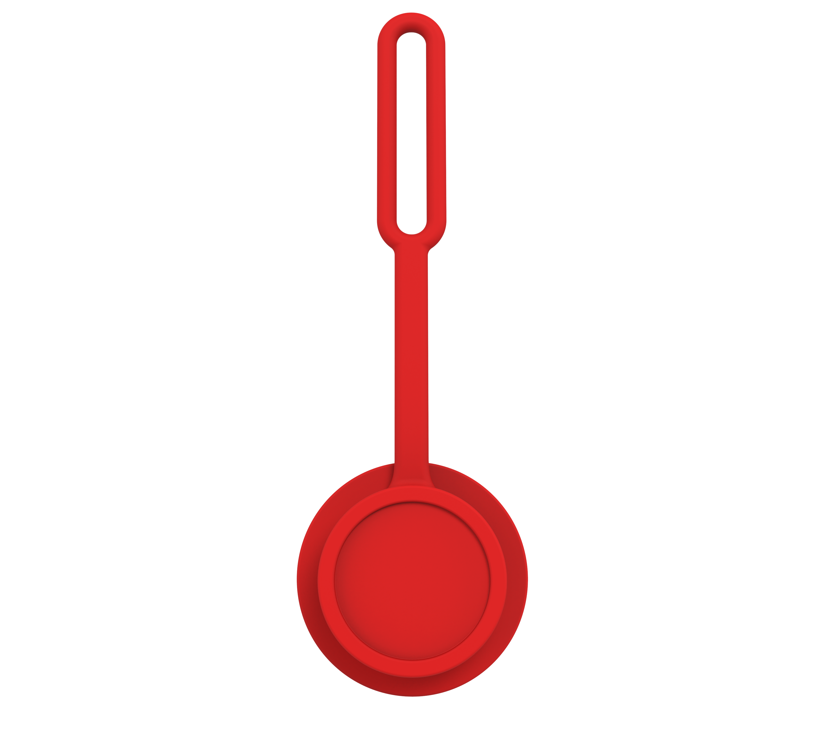 LEGO AirTag Holder 1x1 Round Red