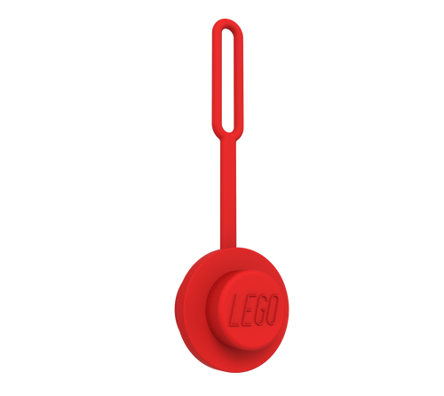 LEGO AirTag Holder 1x1 Round Red