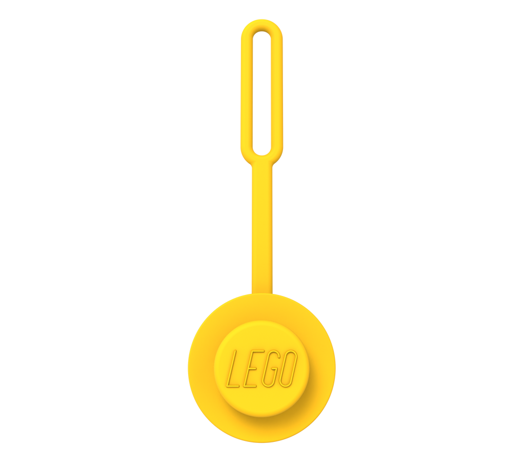 LEGO AirTag Holder 1x1 Round Yellow