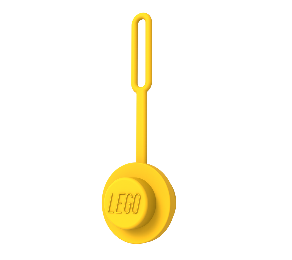 LEGO AirTag Holder 1x1 Round Yellow
