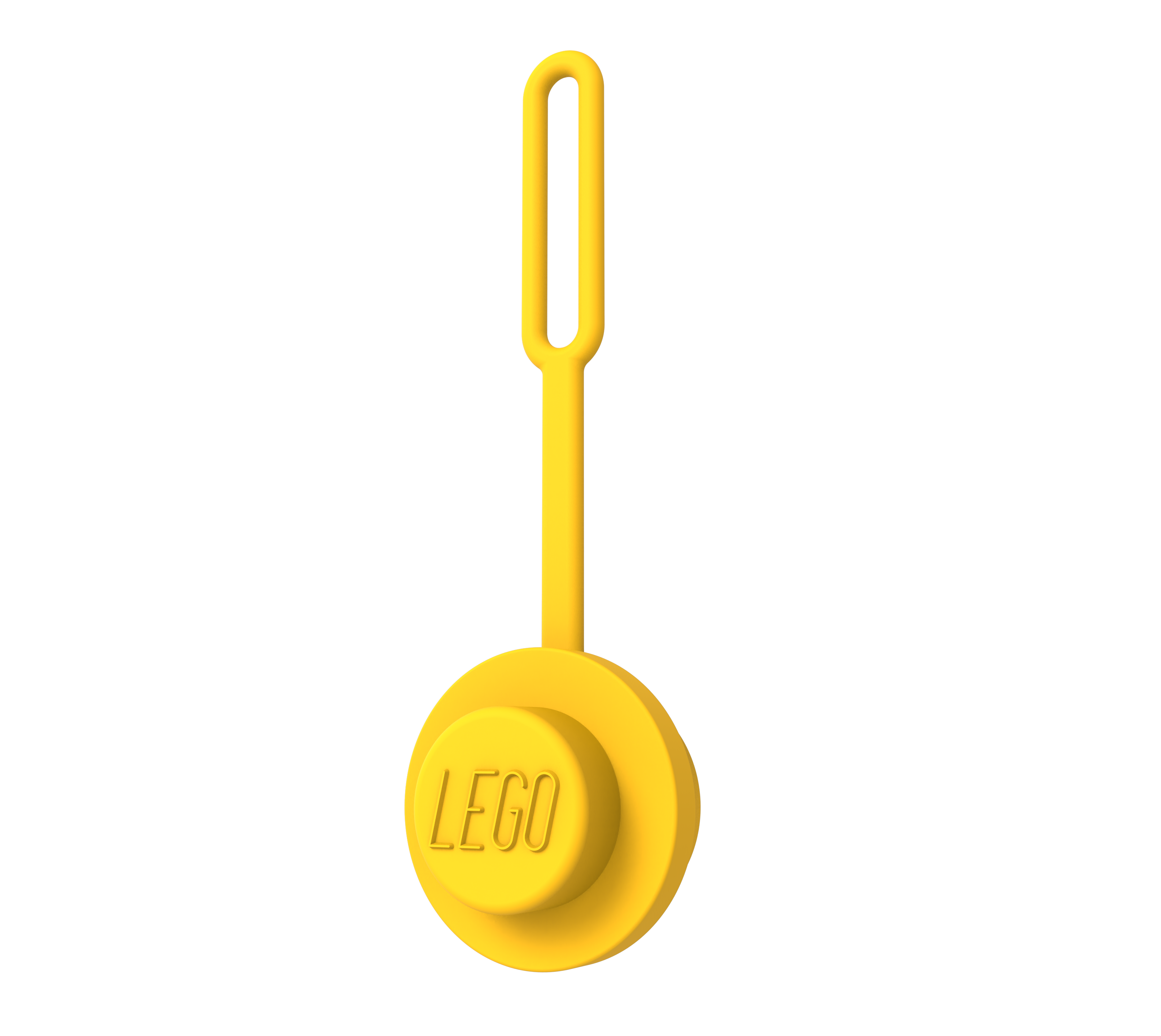 LEGO AirTag Holder 1x1 Round Yellow