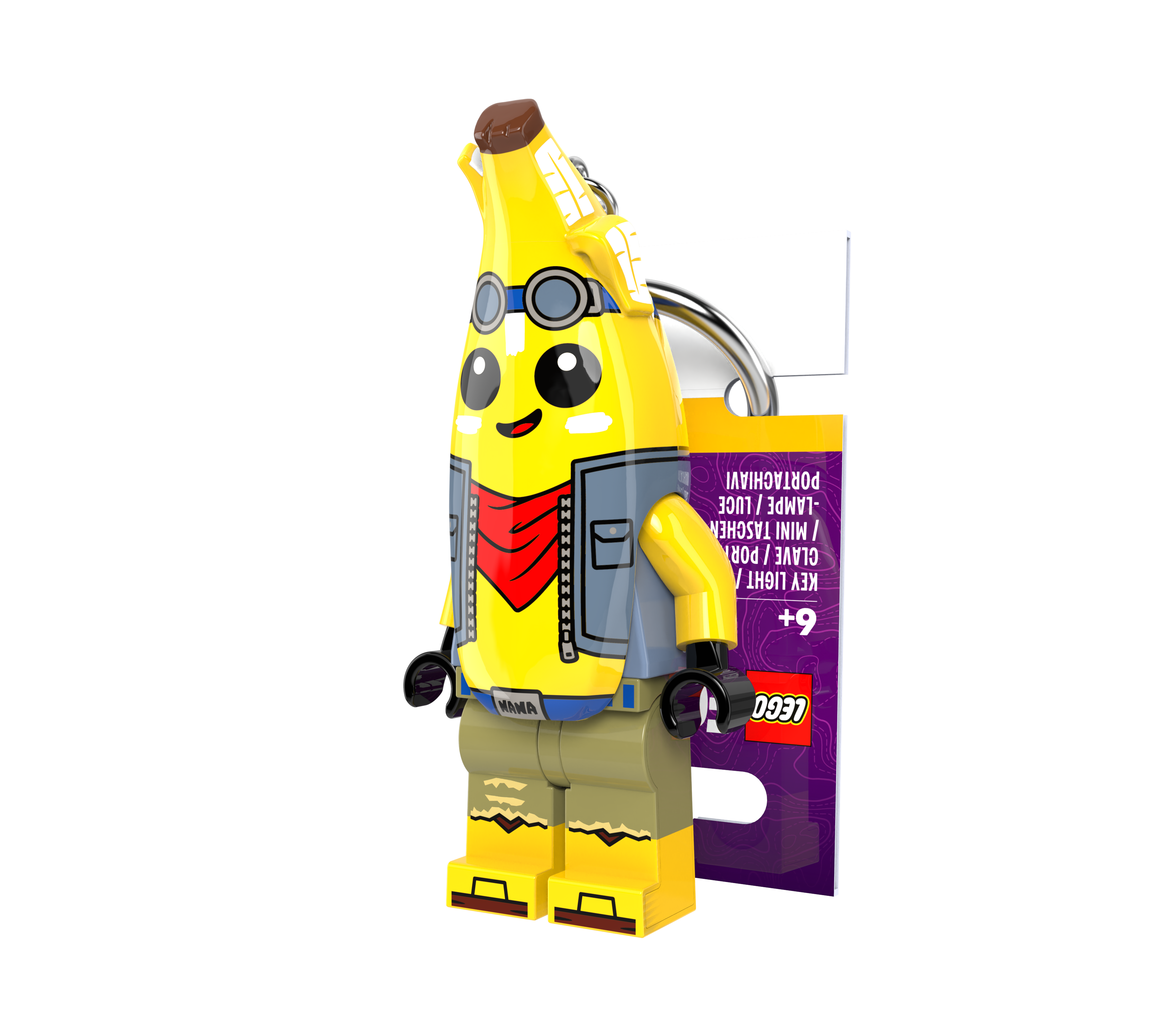 LEGO FORTNITE Keychain Light Adventure Peely