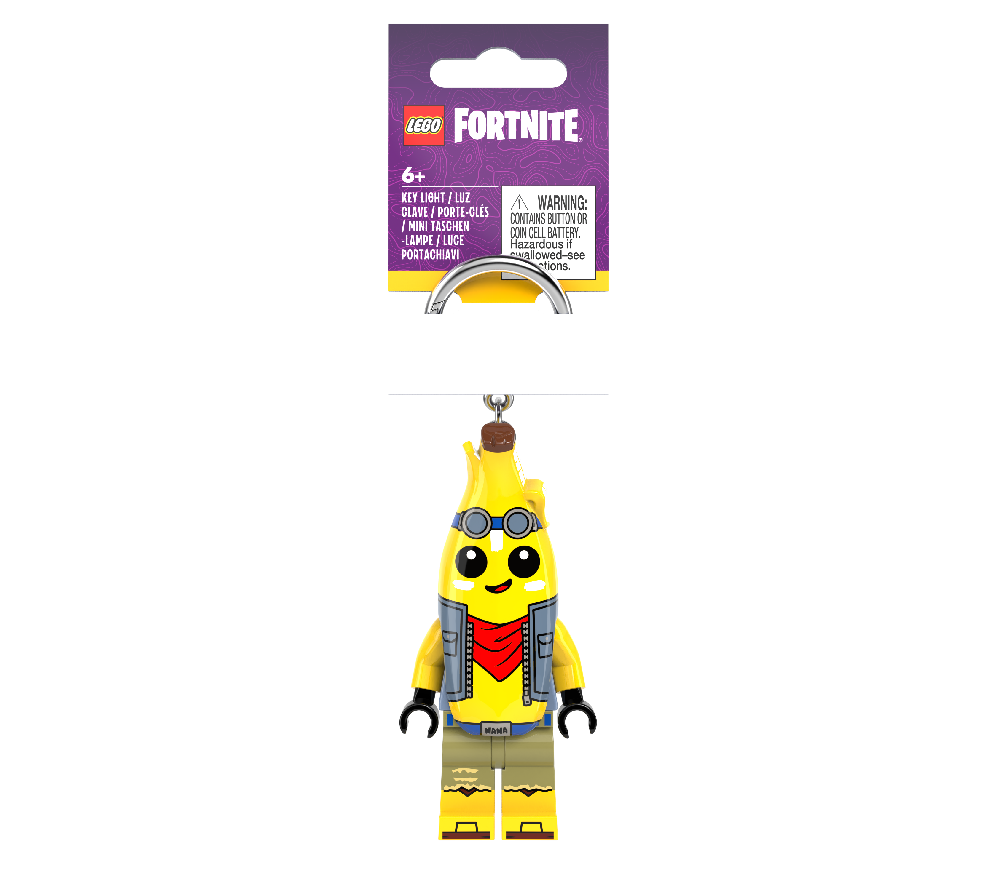 LEGO FORTNITE Keychain Light Adventure Peely