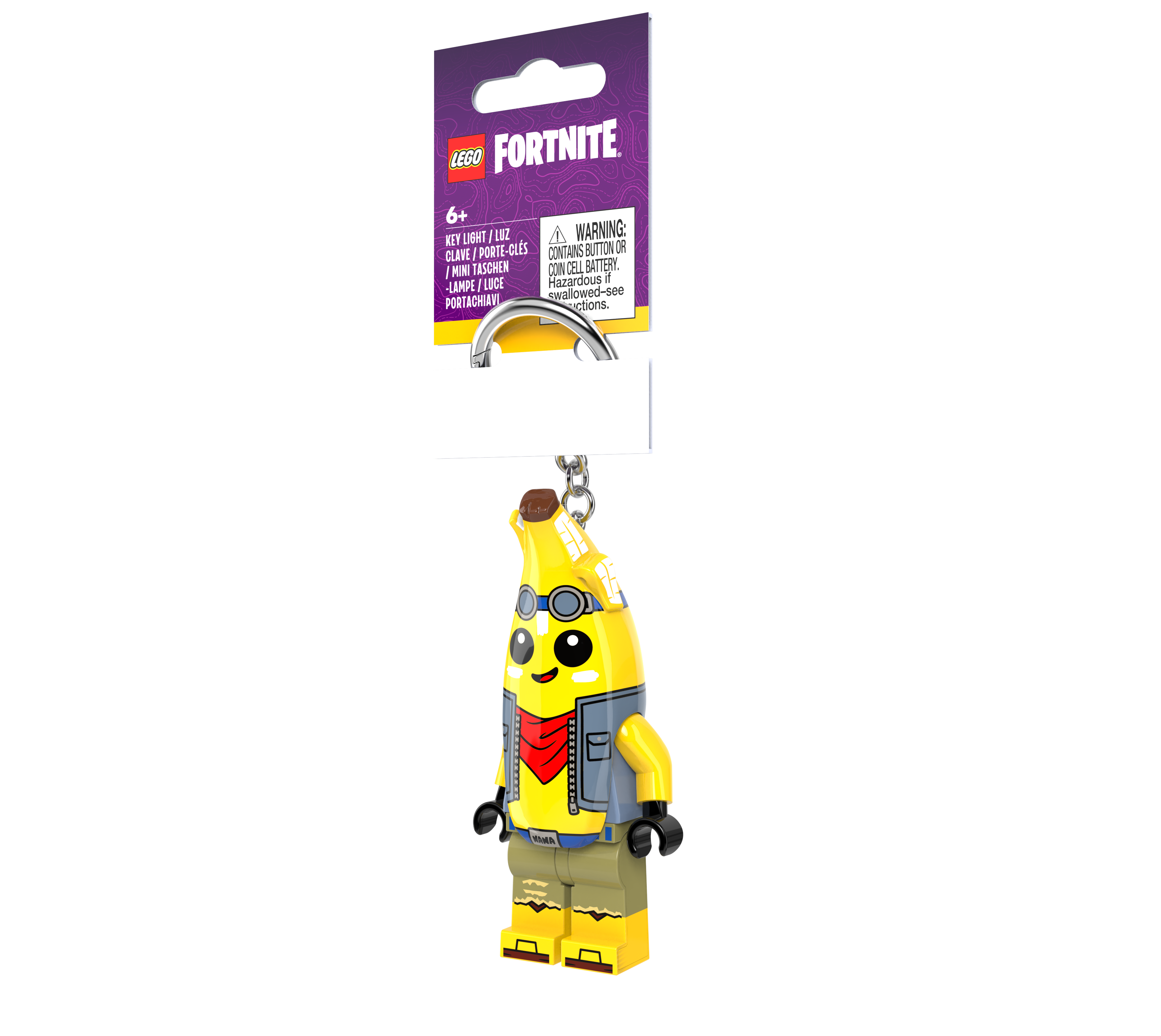 LEGO FORTNITE Keychain Light Adventure Peely