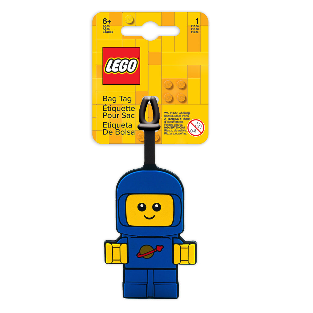 LEGO Blue Space Baby Bag Tag