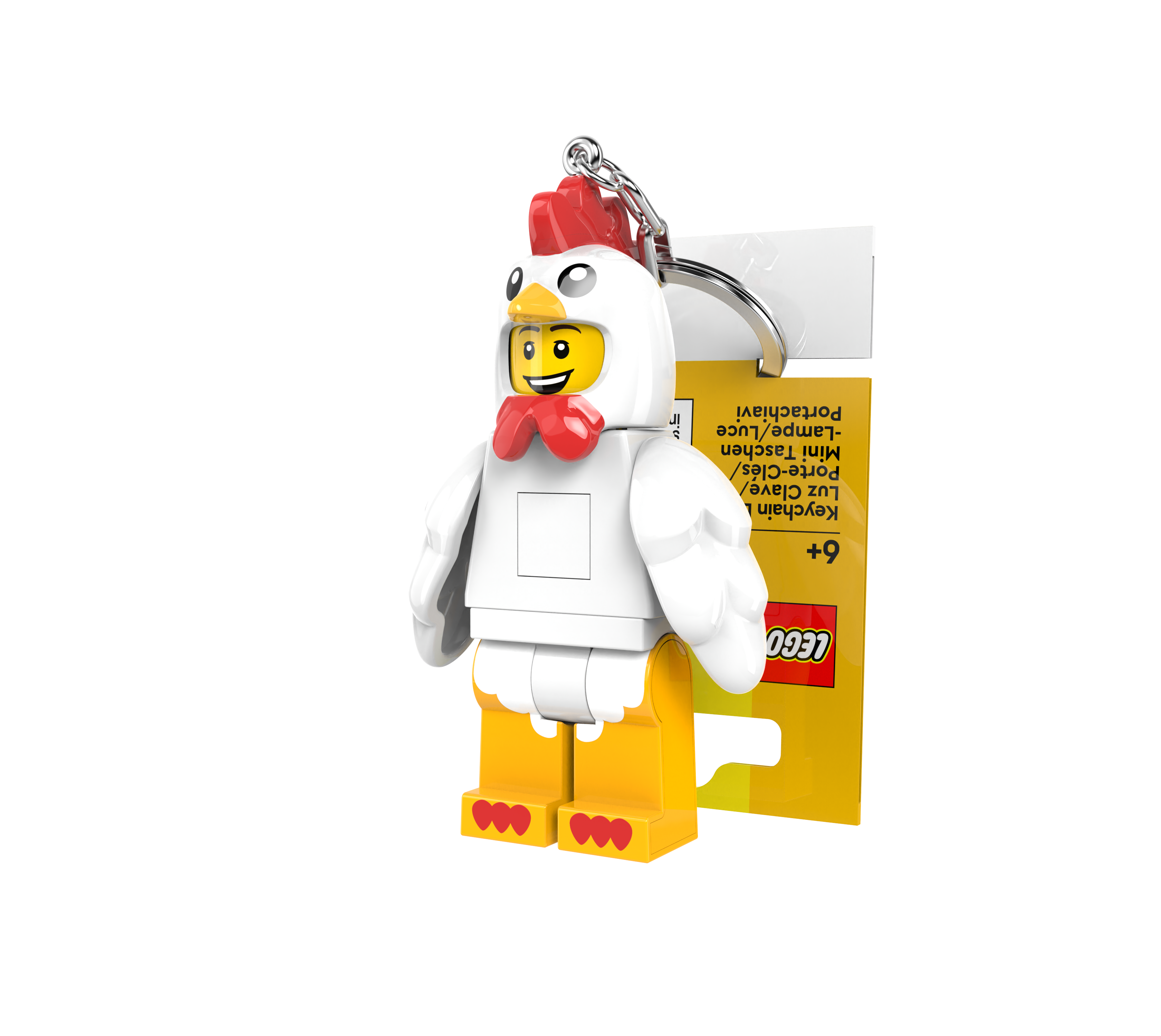 Lego Minifigures Keychain Light Chicken Suit Guy
