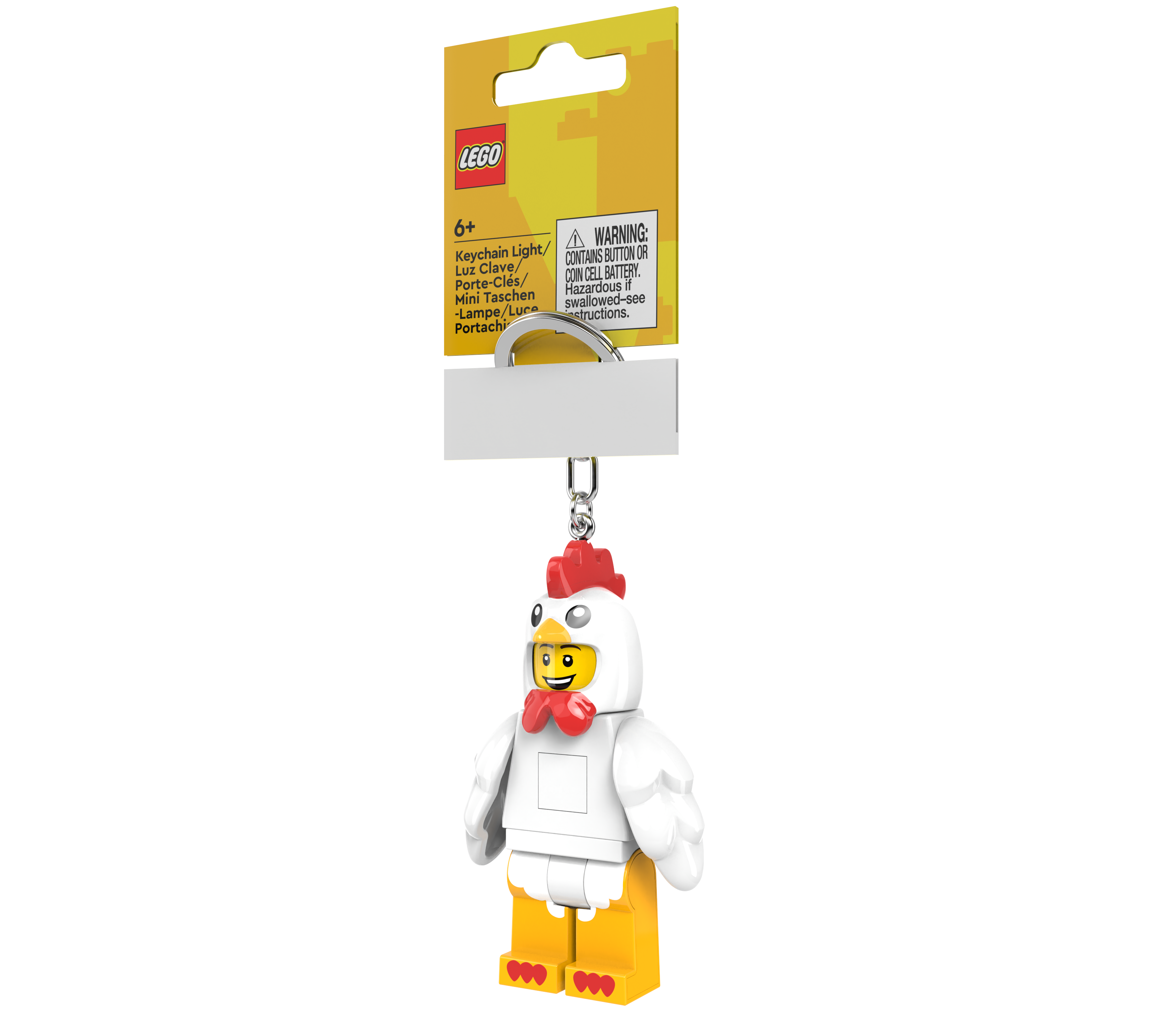 Lego Minifigures Keychain Light Chicken Suit Guy