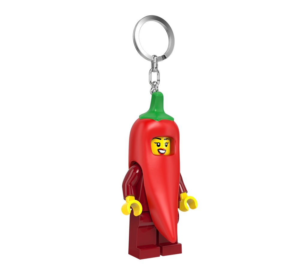 LEGO Minifigures Keychain Light Chili Costume