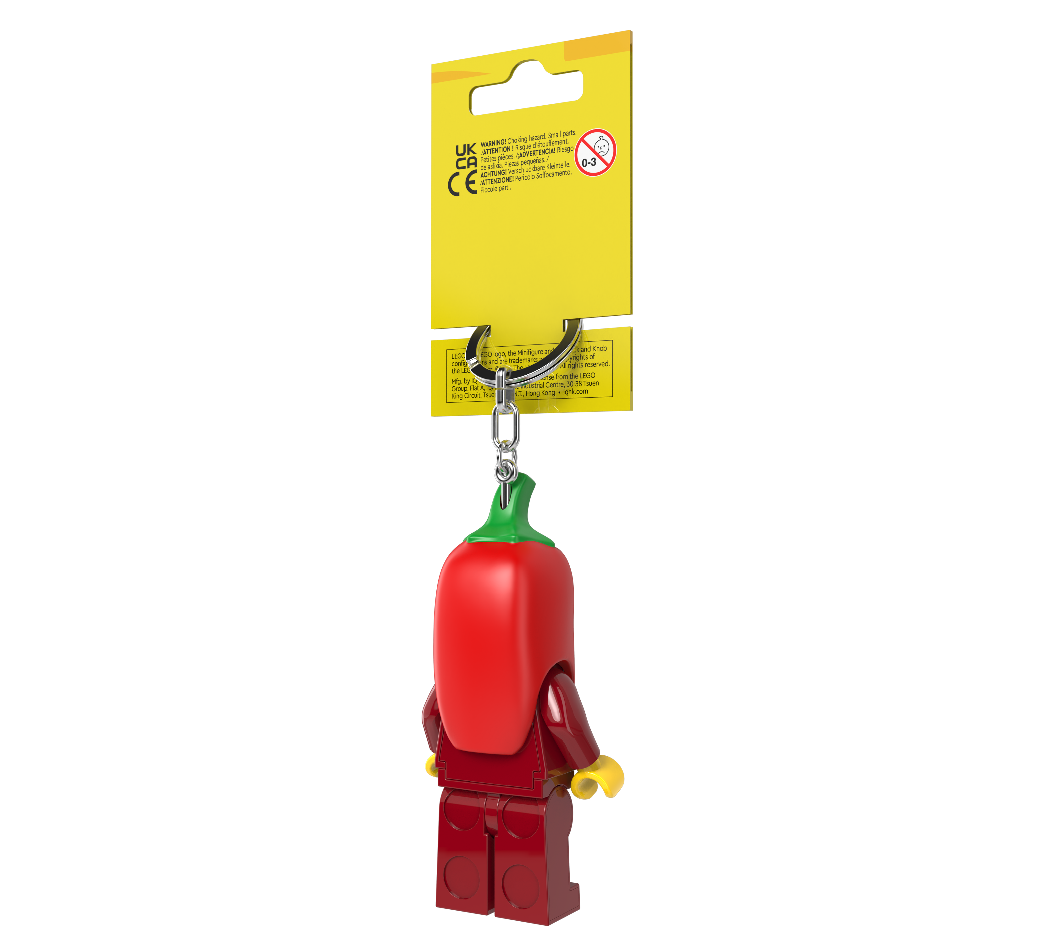 LEGO Minifigures Keychain Light Chili Costume