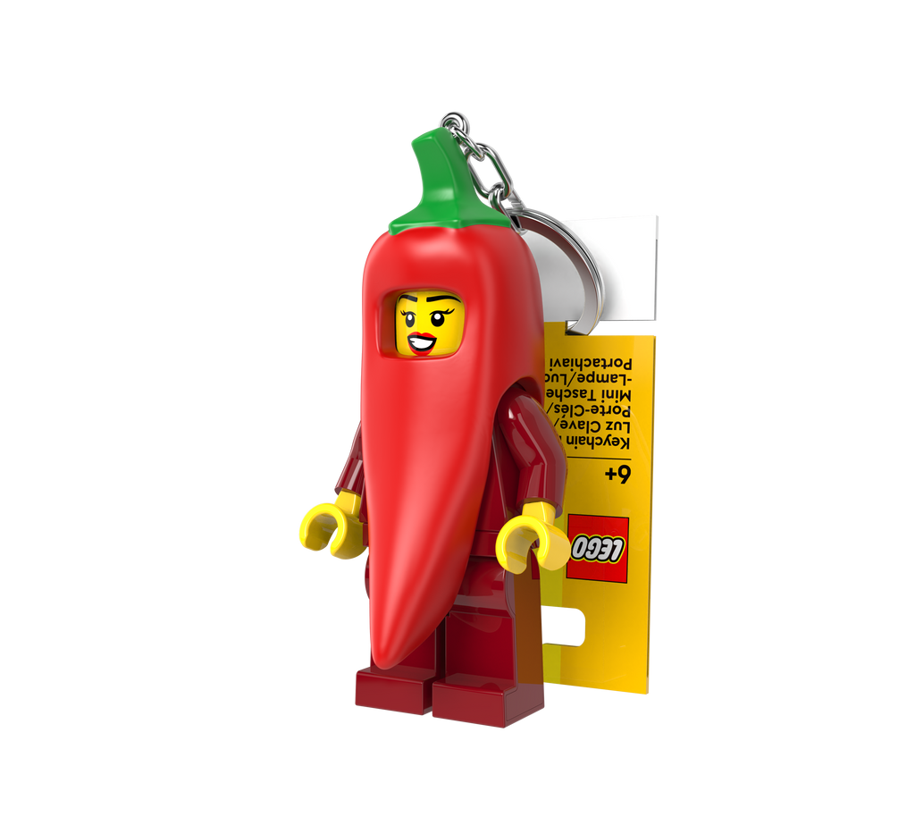 LEGO Minifigures Keychain Light Chili Costume